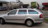 Glasfolien Scheibentnung Bruxsafol blau Farbverlauf Skoda Octavia Kombi silber