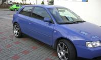Glasfolien Scheibentnung Bruxsafol Silber 30 Audi A3 blau violett