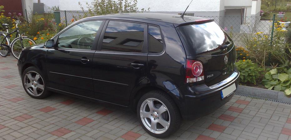 Glasfolien Scheibentönung Bruxsafol TI 600 VW Polo schwarz