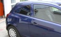 Glasfolien Scheibentnung Bruxsafol TI 600 Opel Corsa blau