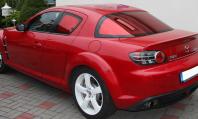 Glasfolien Scheibentnung Bruxsafol Xtreme X-treme rot Mazda RX8 RX-8