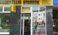 Schaufensterbeschriftung Schleuderelli Spareck