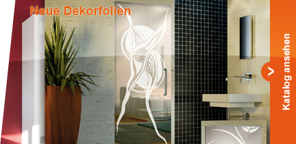 Glasdekor Katalog, Sandstrahlfolien, Glasfolien Uwe Rske Eberswalde Berlin